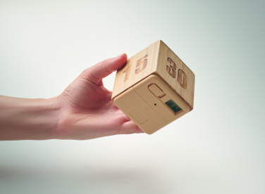 Logotrade mainostuote tuotekuva: Bambu twist ajastin