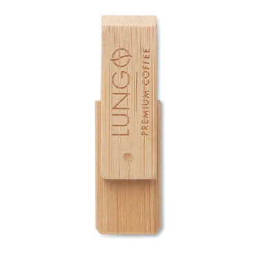 Logo trade mainostuotet tuotekuva: Bambu USB-muistitikku 1-64GB.