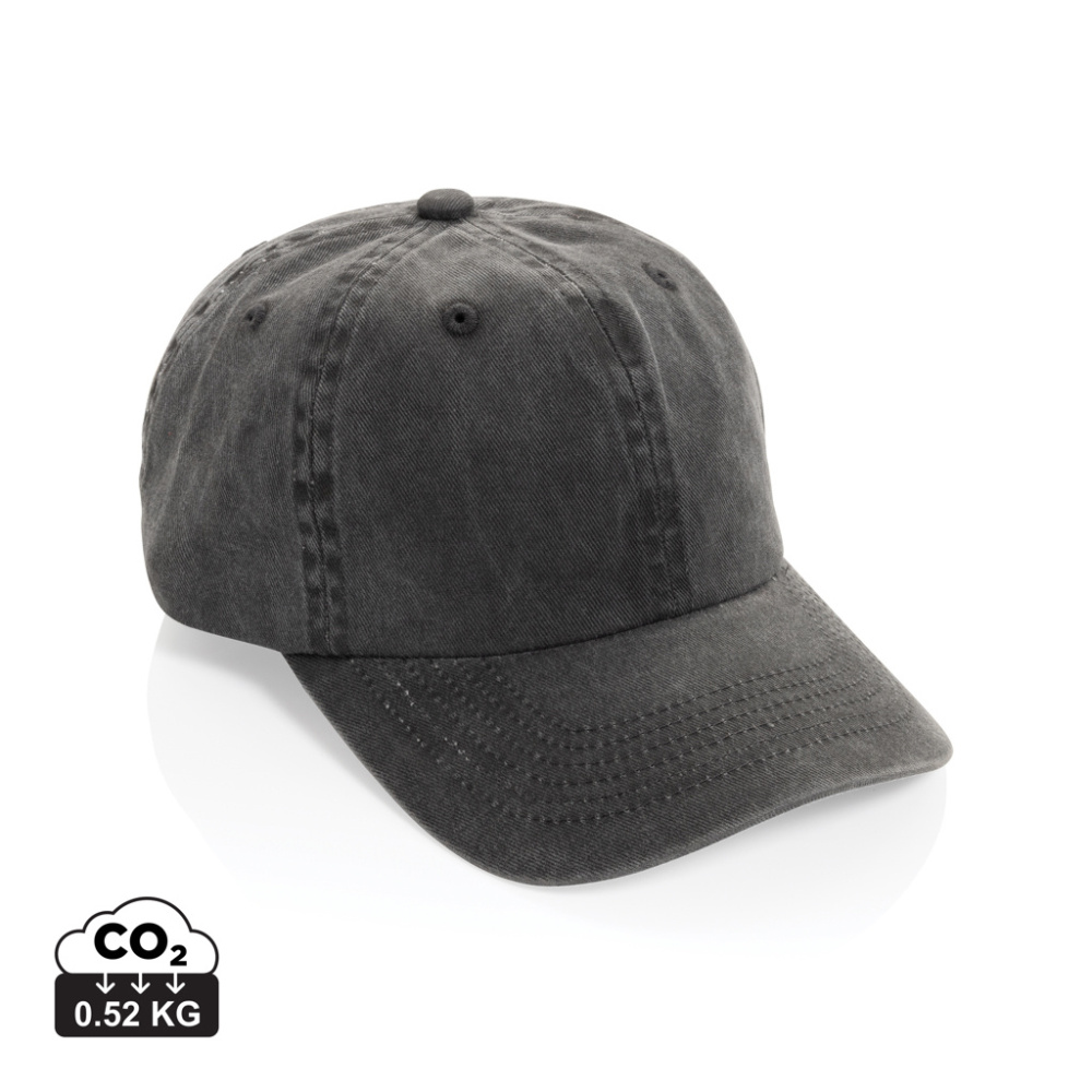 Logotrade liikelahjat kuva: BEAU AWARE™ 6-osainen 270 g/m²:n puuvillatwill-lippalakki