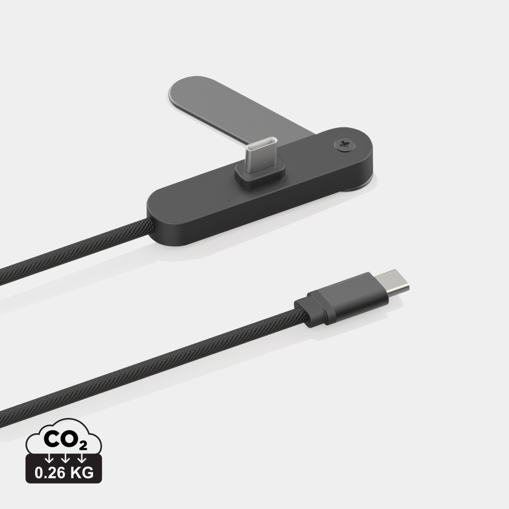 Logo trade mainoslahjat ja liikelahjat kuva: Aluvia RCS 65 W PD-kaapeli säädettävällä puhelintelineellä