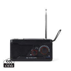 Nordic Drift Titan IPX4 -monitoimiradio 4000 mAh