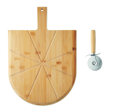 Logo trade liikelahjat mainoslahjat kuva: Pizzalauta & leikkuri