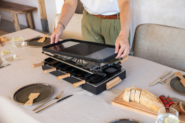 Logotrade mainostuote tuotekuva: BOSKA Raclette Gourmet Party, 8 hengelle (EU-tyyppi F)