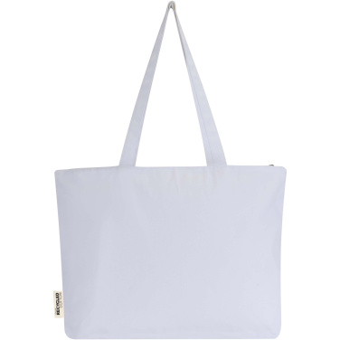 Logotrade liikelahjat kuva: Ningbo vetuketjullinen kauppakassi, 320 g/m² 15L