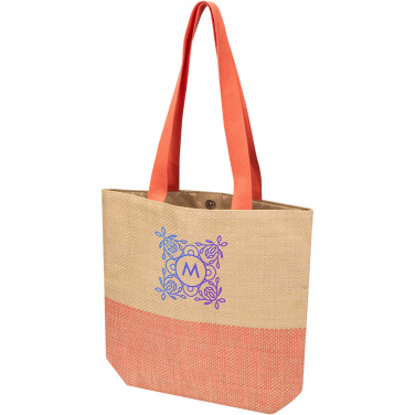 Logotrade liikelahja tuotekuva: Rhythm olkipaperikassi, 10 l