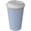 Americano® Infiniti 350 ml:n eristetty juomamuki, jossa on roiskesuojattu kansi, Pilvensininen
