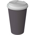 Americano® Infiniti 350 ml:n eristetty juomamuki, jossa on roiskesuojattu kansi, Hämärän harmaa