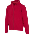 Jasper unisex-huppari 280 g/m²:n OCS-sertifioidusta kierrätysmateriaalista valmistettu , Punainen