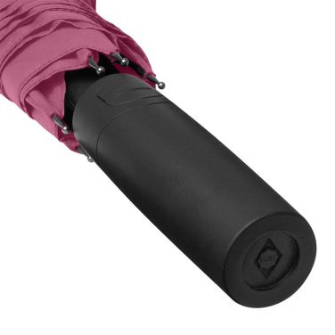 FARE myrskynkestävä automaattinen sateenvarjo Windproof PLUS 105 cm logolla, viininpunainen – yksityiskohtakuva 6