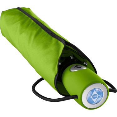 FARE® AOC automaattinen minitaskusateenvarjo logolla (30 väriä), lime (waterSAVE®) – yksityiskohtakuva 7
