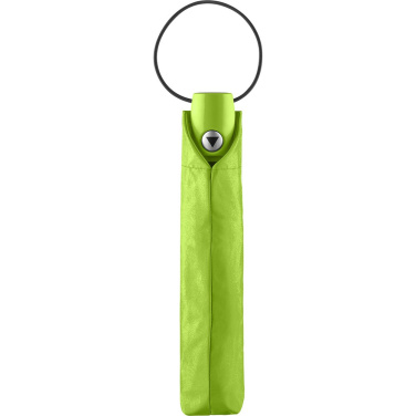 FARE® AC automaattisesti avautuva minisateenvarjo logolla, lime – yksityiskohtakuva 3