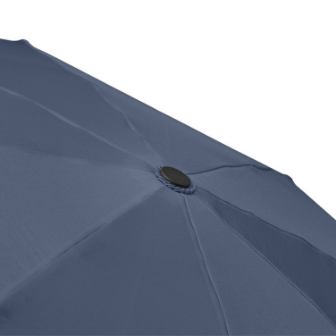 FARE® Magic Windfighter® 2.0 iso automaattinen taskusateenvarjo logolla, tummansininen (waterSAVE®) – yksityiskohtakuva 9
