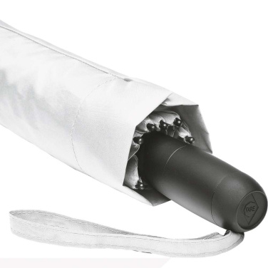 FARE® Skylight® iso taskusateenvarjo LED-valolla logolla, valkoinen – yksityiskohtakuva 4