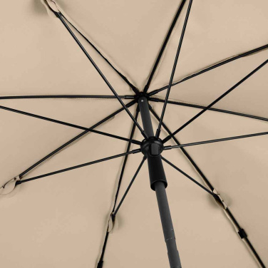 FARE® Parasol M reunakappaleella aurinkovarjo, Ø 180 cm logolla, luonnonväri – yksityiskohtakuva 7