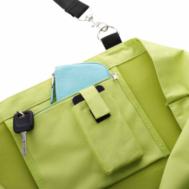 FARE® Travelmate rantakassi logolla, kiivi – yksityiskohtakuva 3
