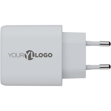 Xtorm XEC067 GaN² Ultra 67 W -seinälaturi logolla – painatusesimerkki