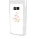 MiniKit Burn, Läpinäkyvä valkoinen