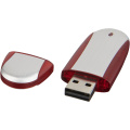 USB Ovaali, Punainen / hopea