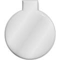 RFX™ M-10 pyöreä heijastava PVC-magneetti, iso, Valkoinen
