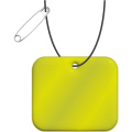 RFX™ H-20 XL-kokoinen ripustettava PVC-heijastin, suorakulmio, Neonkeltainen