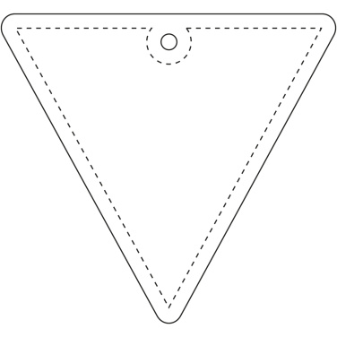 RFX™ H-12 ripustettava PVC-heijastin, käännetty kolmio, tuotekuva