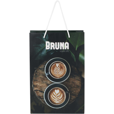 Käsintehty integra-paperikassi 170 g/m2 muovinarukahvoilla – 24 x 9 x 36 cm, tuotekuva