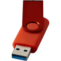 Rotate metallinen USB 3.0, Kirkkaanpunainen
