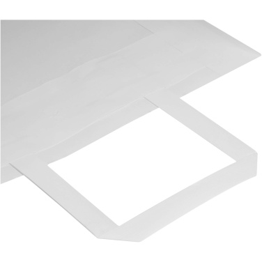 Kraft 80 g/m2:n paperikassi litteillä kahvoilla – 25 x 15 x 32 cm, tuotekuva