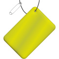 RFX™ H-10 ripustettava PVC-heijastin, suorakulmio, pieni, Neonkeltainen