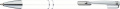 Kuulakärkikynä kierrätetystä alumiinista LAHTI, valkoinen