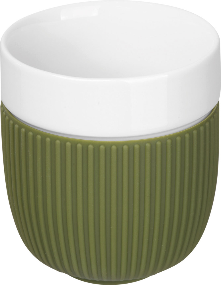 Keraaminen muki 250 ml FONTANA, oliivinvihreä, tuotekuva (1)