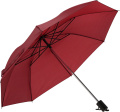 Käsikäyttöinen sateenvarjo ø88 cm FRANCO, viininpunainen