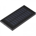 Varavirtalähde 8000 mAh aurinkokenno SAVERIO, musta