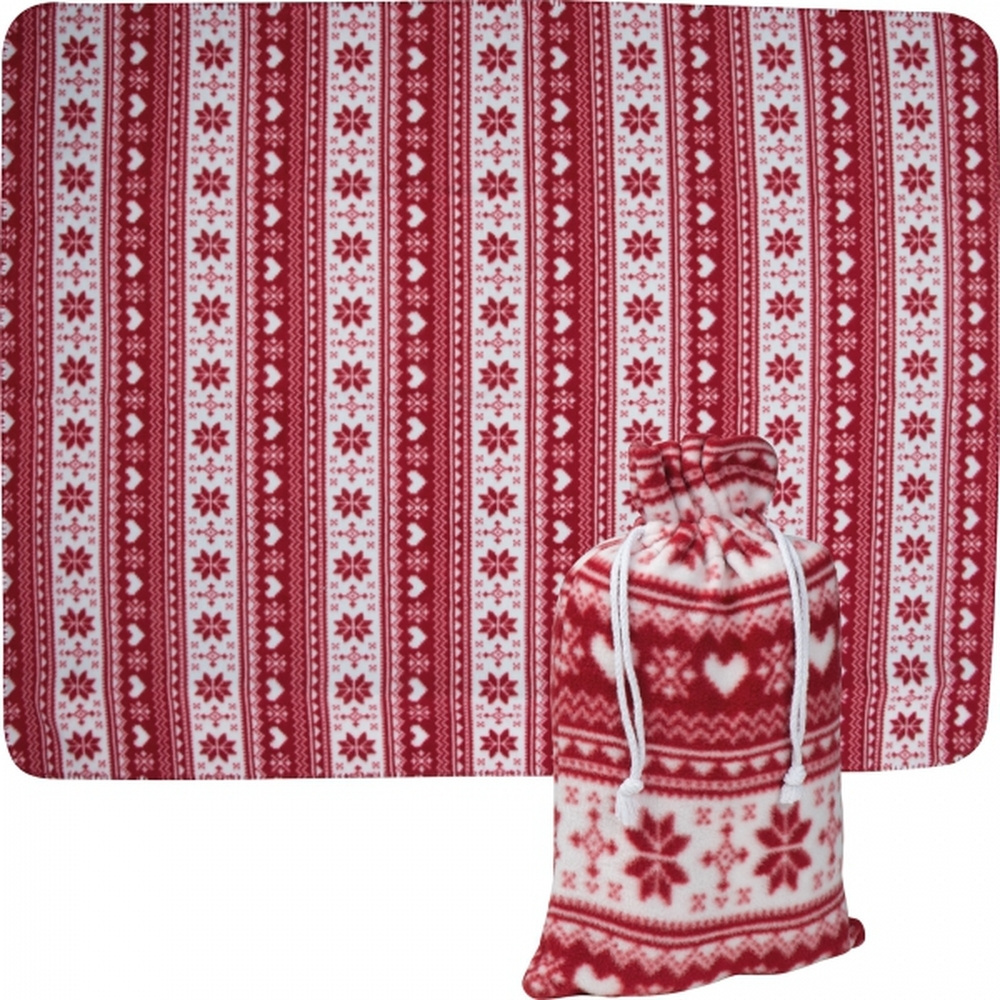 Jouluinen polarfleecepeitto 200g/m² MARIANNE, tuotekuva
