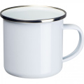 Emalimuki sublimaatiolla 300 ml LUCAS, valkoinen
