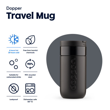 DOPPER-matkamuki (300 ml) - Liekehtivän musta, tuotekuva