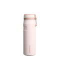 IceFlow-pullo, kierrettävä läppä 0,07 l / 24 oz, Ruusukvartsi