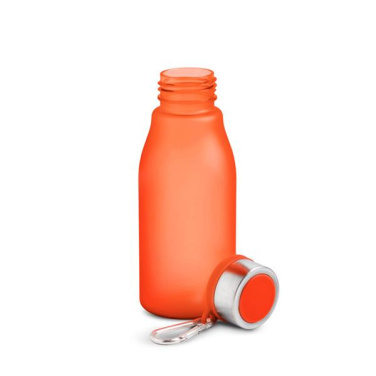 350 ml mattapintainen RPET-pullo karabiinihaalla / Bijou, tuotekuva