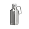 Helppokäyttöinen Growler 1,9 l / 64 oz, Ruostumattomasta teräksestä valmistettu tuhka
