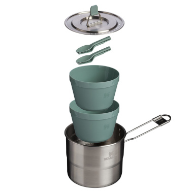 Wildfare Go -kaksikulhoinen keittoastiasarja 1,1 l / 1,25 qt, tuotekuva