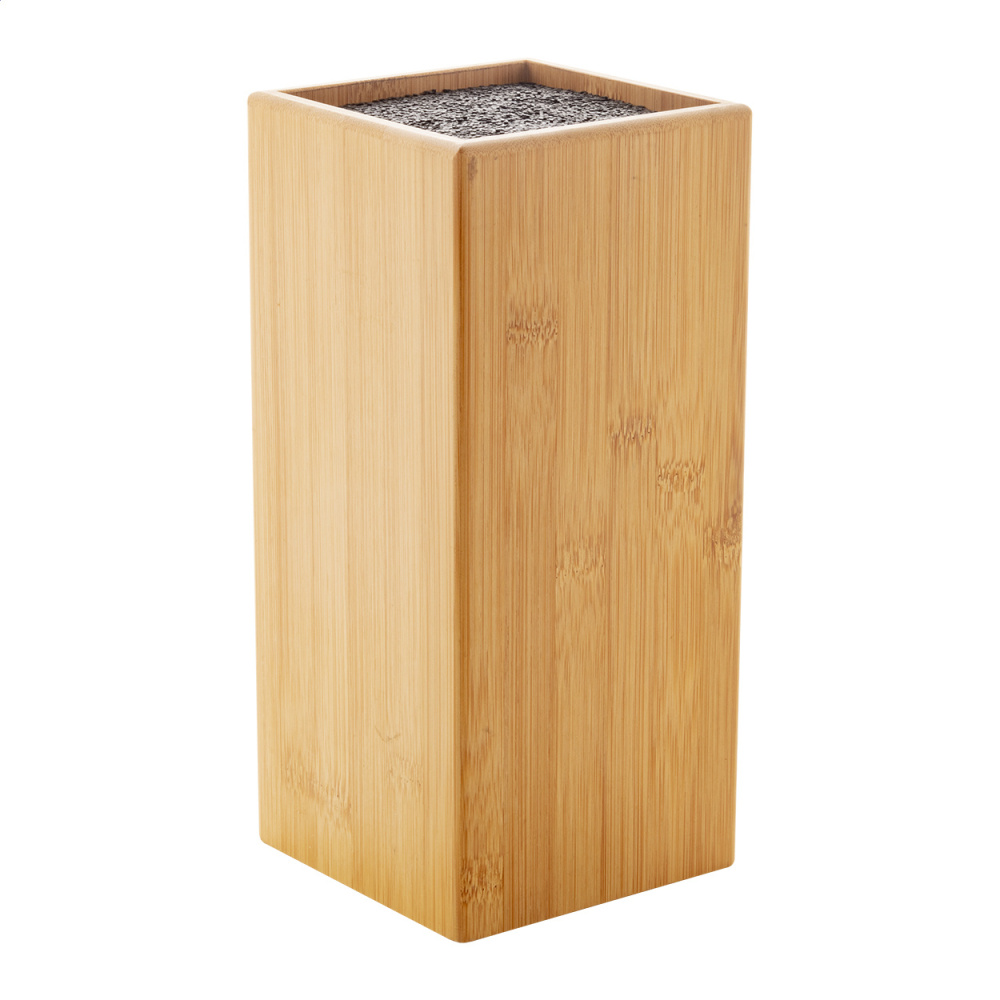 Santoku – bambu veitsilohko, tuotekuva