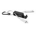 Cappy – USB-laturikaapeli, musta