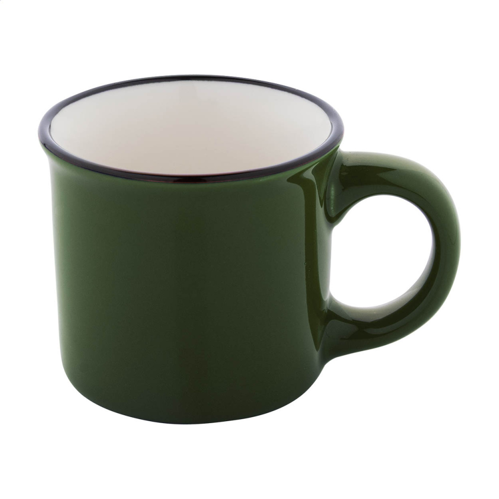 Woodstock Mini – mini vintage muki, vihreä, tuotekuva