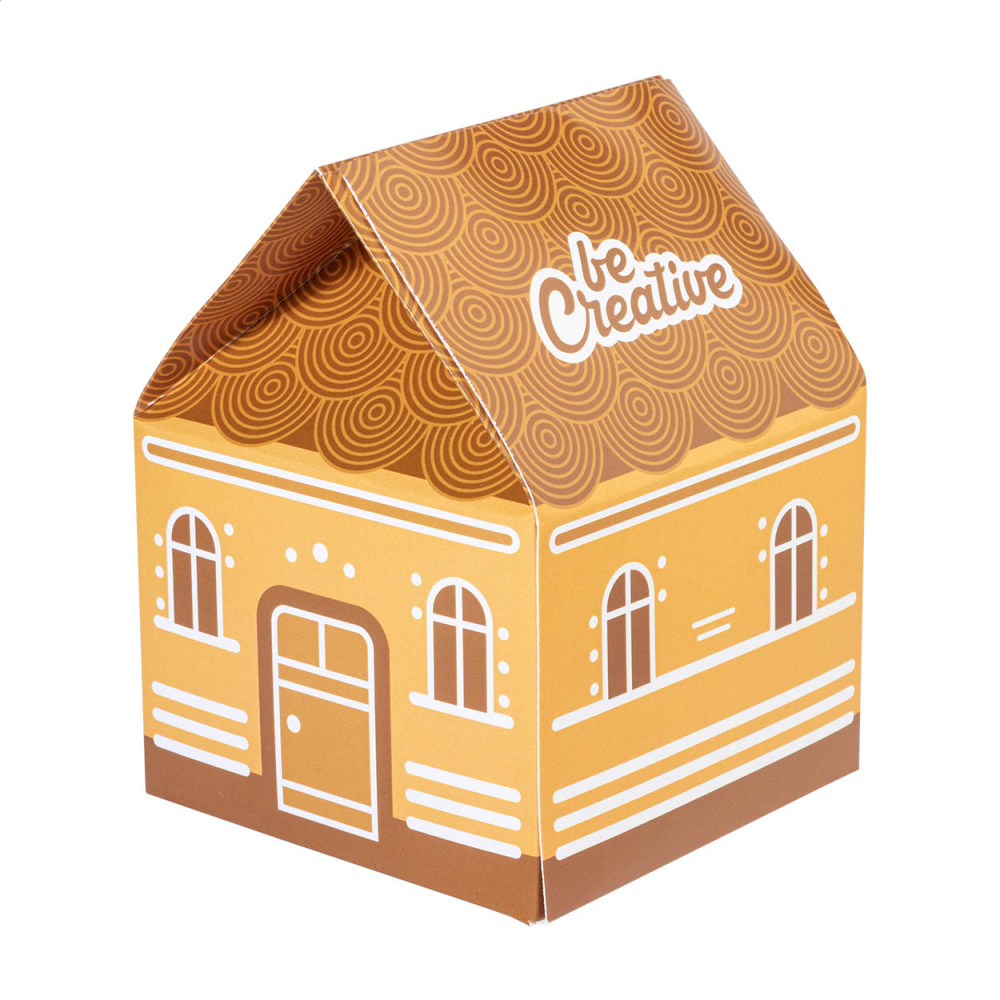 CreaBox Hut – talonmuotoinen lahjapakkaus, tuotekuva