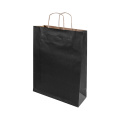 Papbag M – paperinen lahjapussi, keskikokoinen, musta