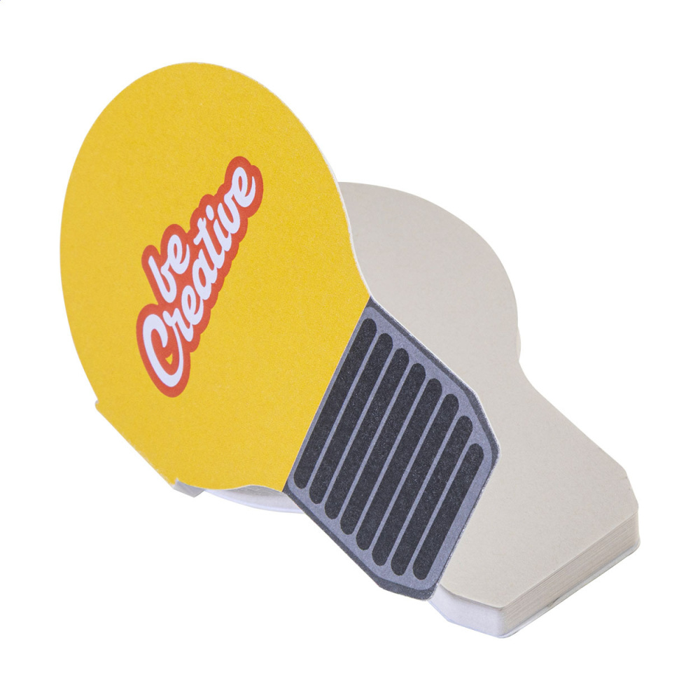 CreaStick Bulb – mukautettu tahmea muistilappu, tuotekuva