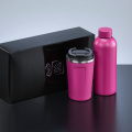 Nordic Set: terminen juomapullo 500 ml ja termomuki 350 ml, pinkki