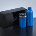 Nordic Set: terminen juomapullo 500 ml ja termomuki 350 ml, vaaleansininen