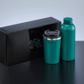 Nordic Set: terminen juomapullo 500 ml ja termomuki 350 ml, vihreä