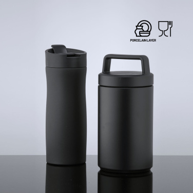 Porcelain Set: termomuki 630 ml ja ruoka-astia 800 ml posliinipinnoitteella, lisäkuva 2